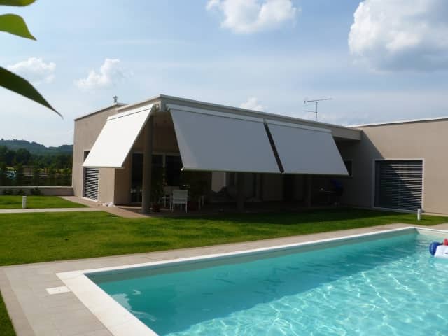 Tenda a cassonetto Bianca