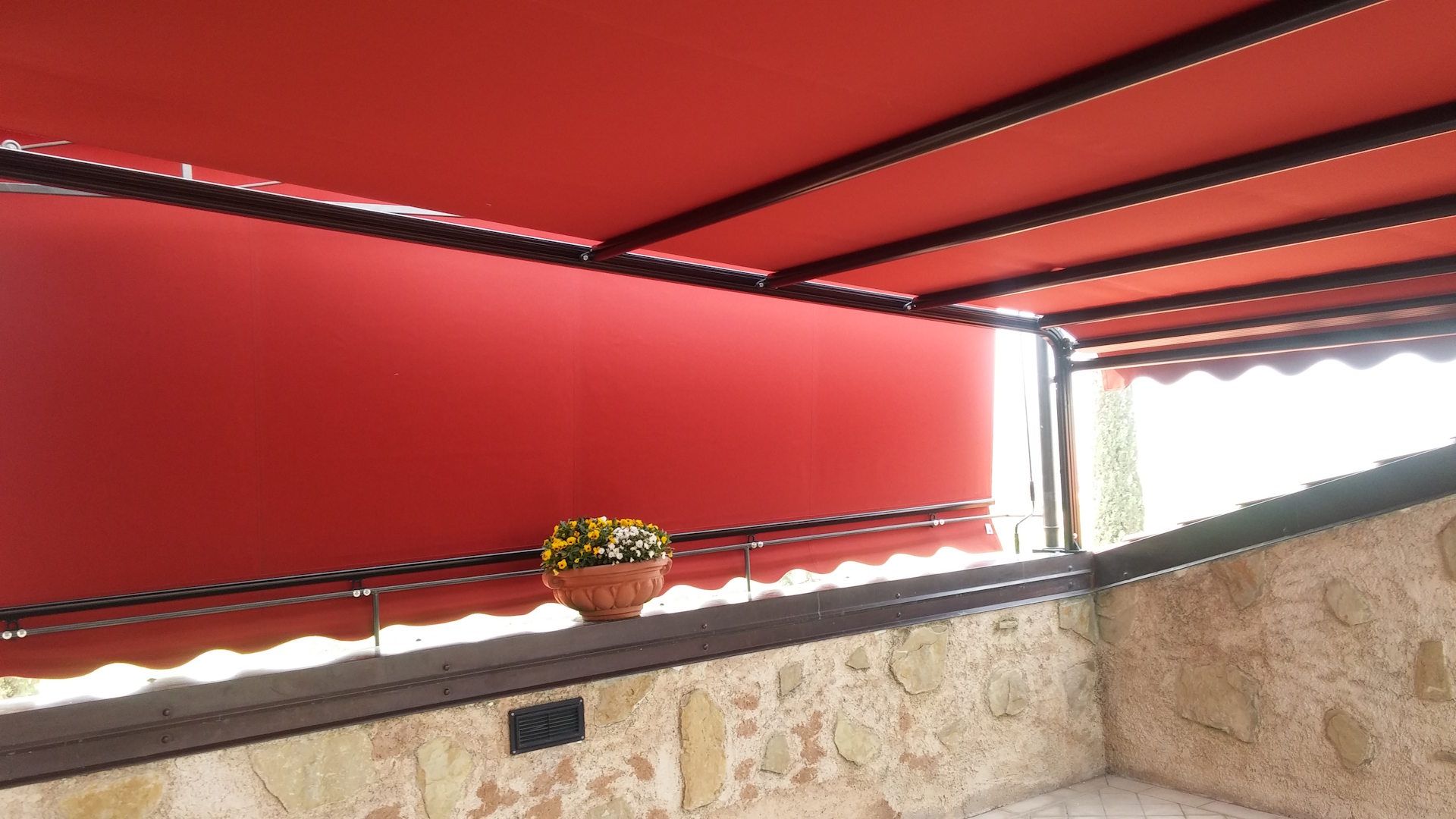 Tende ad attico monaco