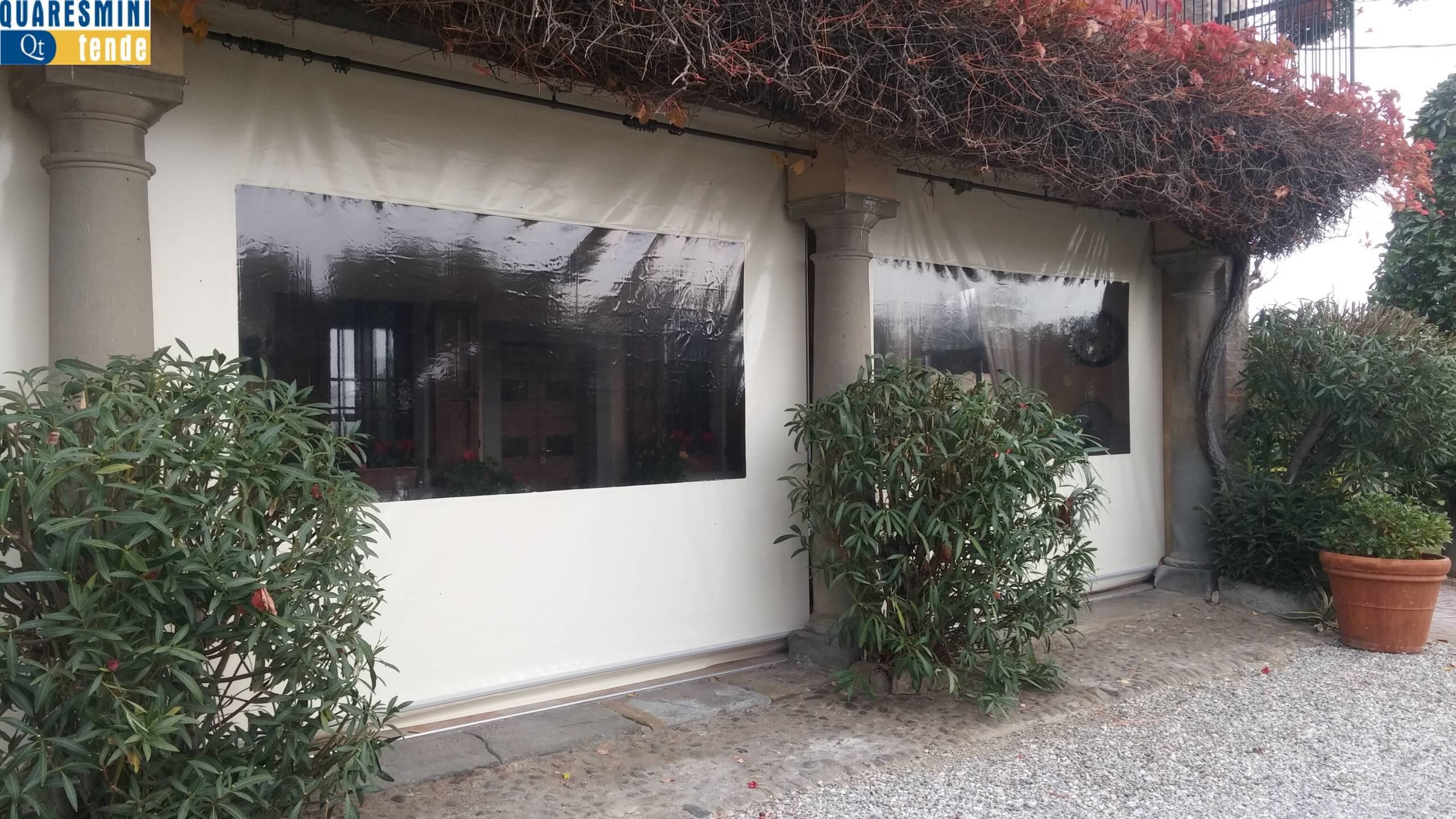 Tende in cristal – chiusura